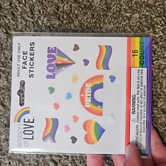 SEASON OF LOVE PRIDE COLLECTION BUNDLE: TUTU, NECKLACE, BRACELET, STICKERS: NIP - Picture 4 of 9